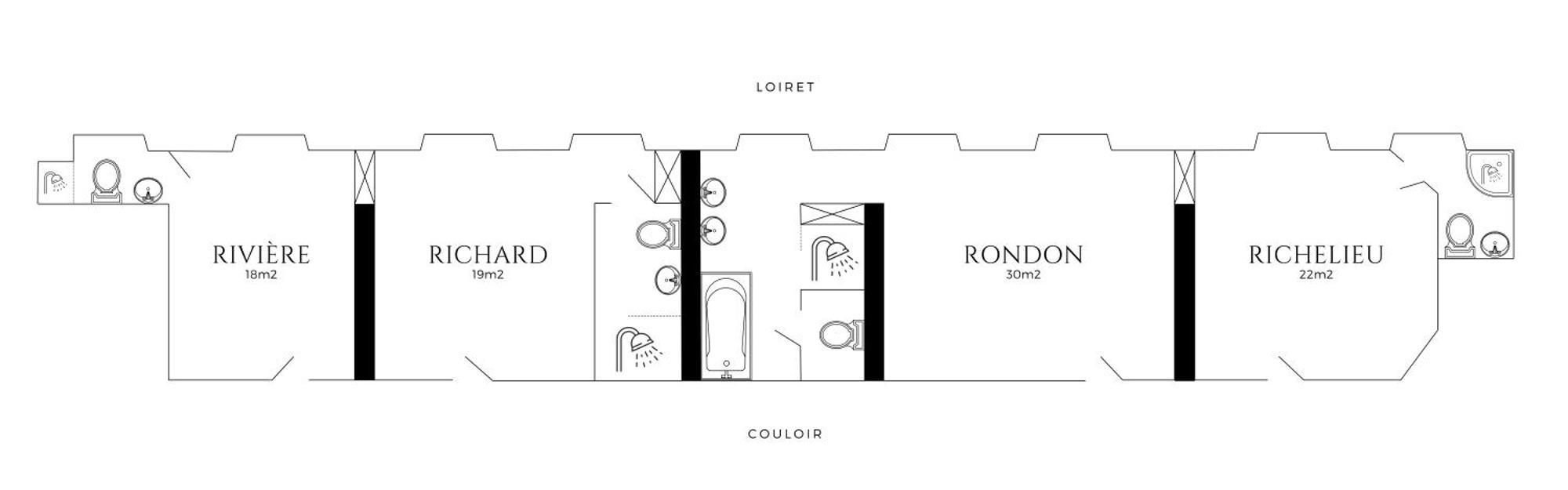 Bed & Breakfast Chateau Du Rondon